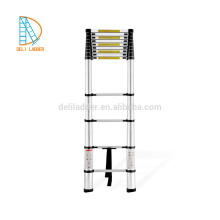 6m domestic single aluminium folded telescopic ladder